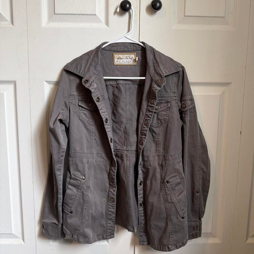 Aventura Women's Grey and Brown Jacket
